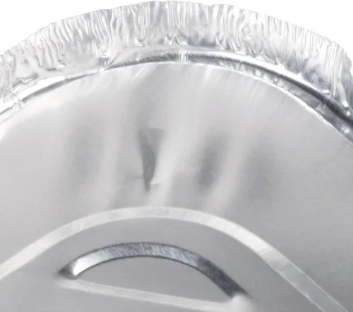 Vista 2 de Tapa de bandeja de mesa de vapor de papel de aluminio de tamaño 1/3 - 100/caja