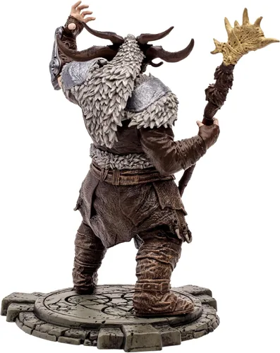Vista 8 de McFarlane Toys - Diablo IV Landslide Druida (Común) Figura Posada Escala 1:12