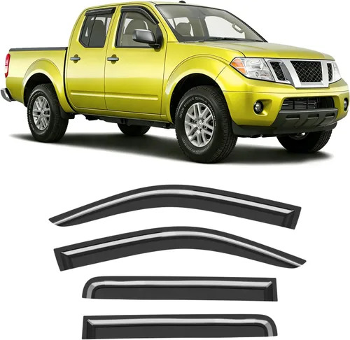 Vista 13 de Protector de lluvia extra grueso para Ford F150 2004-2014 Extended Cab/SuperCab protectores de lluvia con cinta adhesiva lateral de camioneta