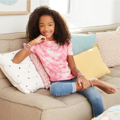 Vista 6 de Make It Real - Kit de fabricación de pulseras de la amistad de macramé para niñas - Kit de fabricación de pulseras de cuerda para niños - Kit