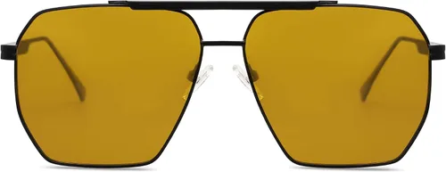 Vista 3 de SOJOS Gafas de sol polarizadas cuadradas retro de gran tamaño para mujeres y hombres, estilo vintage, UV400, gafas de sol clásicas grandes de metal