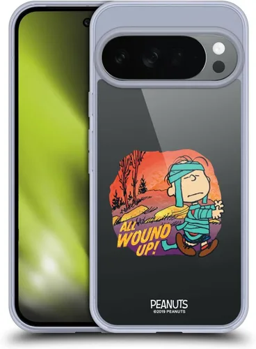 Vista 153 de Head Case Designs Funda de gel Spooktacular con licencia oficial de Peanuts Linus y Snoopy [protección de grado militar] compatible con Google Pixel