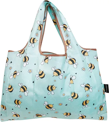 Vista 2 de Bowbear Bolsa de compras reutilizable de nailon plegable (juego de 3)