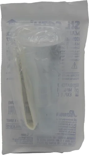 Vista 5 de Kit completo urinario 5 días 5 catéteres de condón externos auto-marino + bolsa para piernas de 25.4 fl oz + correas con un tubo de 5.9 pulgadas 5.9