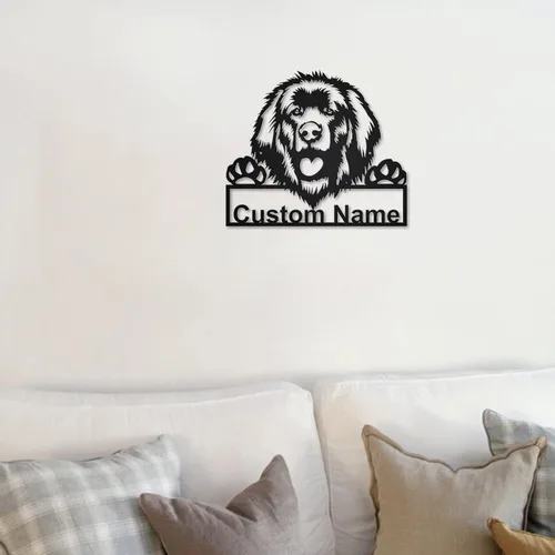 Vista 52 de zouwii Letrero de metal personalizado para perro Airedale Terrier Letrero de metal personalizado Airedale Terrier Airedale Terrier divertido