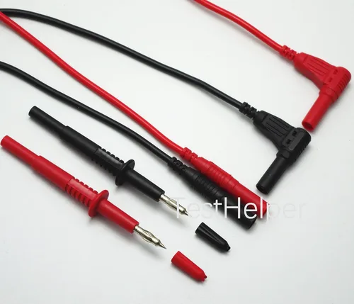 Vista 5 de TH-3-KIT-Base Electrónica Profesional/Kit Electrónico de Conductores de Prueba, Kit de Accesorios de Multímetro, Pinzas de cocodrilo y Sonda