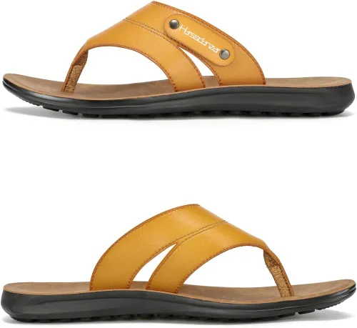 Vista 5 de Harssidanzar Sandalias planas para hombre, estilo vintage, cómodas, ligeras, para verano, playa, KM216