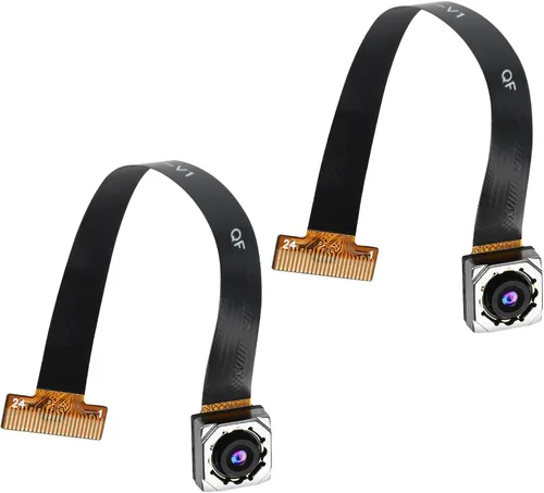 Vista 5 de 2 PCS OV5640 módulo de cámara, lente de enfoque automático de 120 ° lente de 5 megapíxeles para ESP32, STM32, computadora de placa única