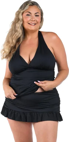 Vista 31 de Island Goddess Halter Tankini Swimsuit Top