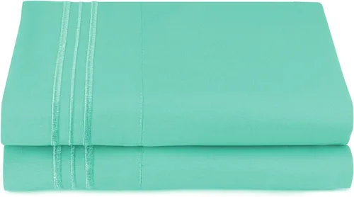 Vista 71 de Clara Clark Fundas de almohada de tamaño estándar – Funda de almohada ultra suave, fundas de almohada de microfibra ligera tamaño Queen – Juego de 2