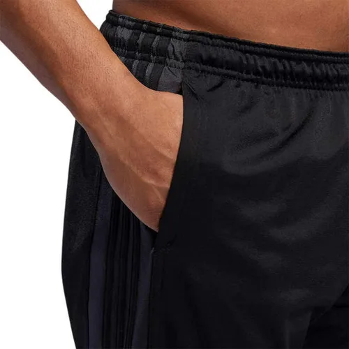 Vista 4 de adidas Pantalones esenciales de tricot con cremallera para hombre (XL, negrocarbononegro), negro, (BlackCarbonBlack), XL
