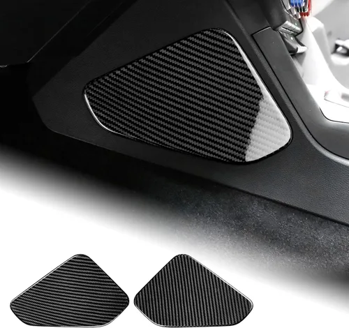 Vista 12 de AIRSPEED Cubierta del panel de la consola central del automóvil debajo del aire acondicionado, accesorios de fibra de carbono dura para Subaru BRZ