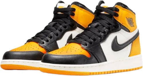 Vista 3 de Jordan Air 1 Retro High OG Grade School Shoes