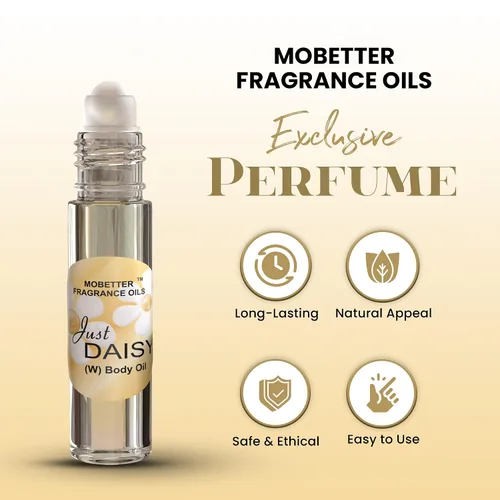 Vista 3 de MOBETTER FRAGRANCE OILS - Aceite corporal con perfume para mujer, fragancia Just Daisy