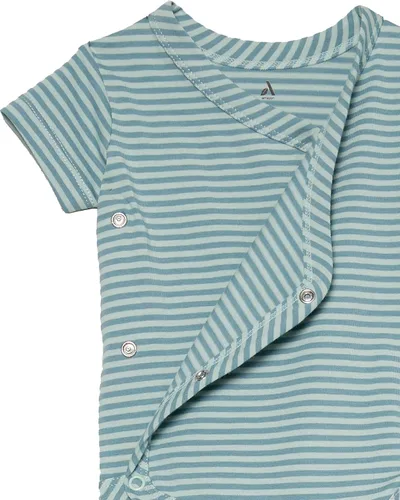 Vista 3 de Tienda Essentials Unisex Babies' Cotton Short-Sleeve Side Snap Bodysuit (Previously Tienda Aware), Pack of 3