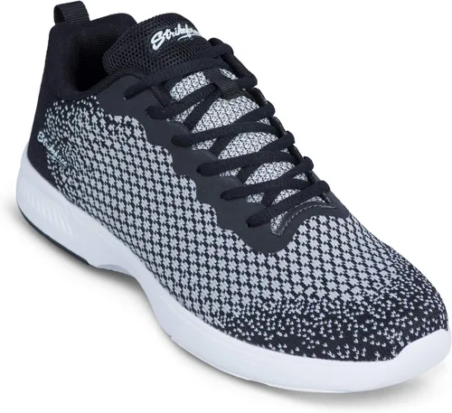 Vista 2 de KR Strikeforce Aviator BlackGrey Mens Bowling Shoe with FlexSlide Technology