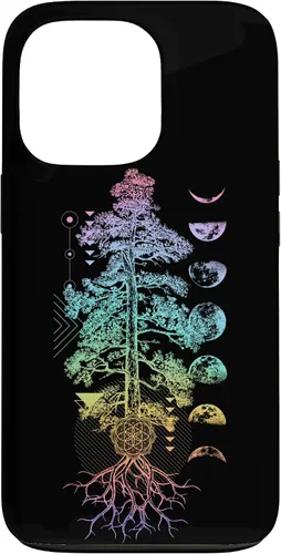 Vista 10 de Tree of Life Phases of The Moon Yoga Chakra Gift Case for iPhone 17