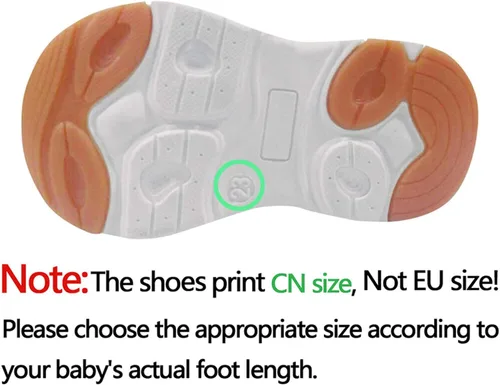 Vista 6 de Zapatos de caminar suaves del bebé del bebé,Niños bebé niñas llevó luz luminosa corriendo deporte zapatos zapatillas de deporte de malla