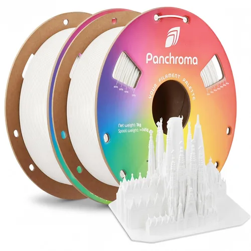 Vista 62 de Polymaker Panchroma - Filamento PLA mate de 0.07 in, 2.2 lbs, madera de Madera mate de doble degradado