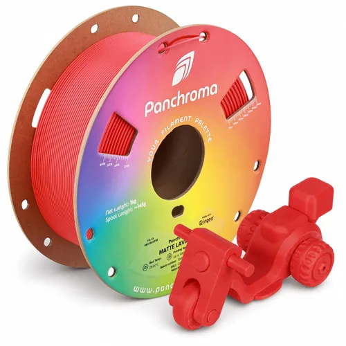 Vista 77 de Polymaker Panchroma - Filamento PLA mate de 0.07 in, 2.2 lbs, madera de Madera mate de doble degradado