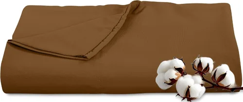 Vista 30 de Royale Linens Sábana encimera de 300 hilos de 100 % algodón peinado de fibras largas, súper suave, sábana encimera de tamaño individual se vende por
