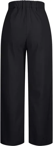 Vista 5 de Pantalones elegantes para mujer, de negocios, casuales, de pierna ancha, pantalones de cintura alta sólidos, elegantes trajes de trabajo y oficina