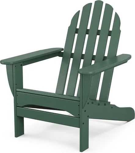 Vista 22 de POLYWOOD AD4030AR Silla clásica Adirondack para exteriores, polietileno, Aruba