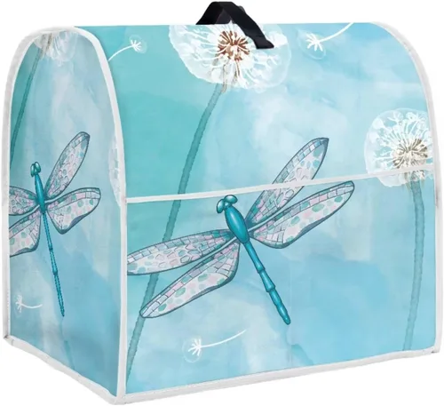 Vista 10 de Funda para batidora de pie de mármol azul compatible con mezclador de cocina de 6 a 8 cuartos de galón, cubierta antipolvo, lavable, ajuste