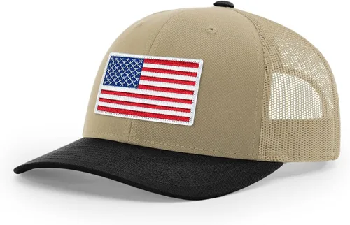 Vista 236 de Joe's USA Richardson 112 - Gorras de camionero con parche gráfico personalizado - Gorras estructuradas de cinco y seis paneles Richardson Premium