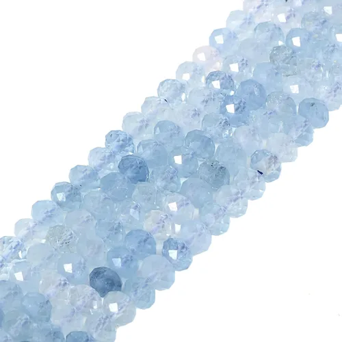 Vista 53 de 7 chakras piedras preciosas de 0.236 in de piedras preciosas facetadas Rondelle sueltas cuentas para hacer joyas DIY cuentas de 16 pulgadas