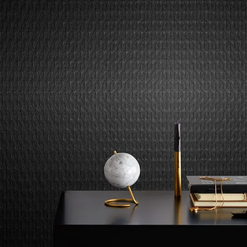 Vista 16 de Papel Tapiz 3D Despegar y Pegar Papel de Contacto Negro 15.7'' X 118'' Papel de Pared Amigable para Inquilinos Papel Tapiz PARA Gabinetes y Cajones