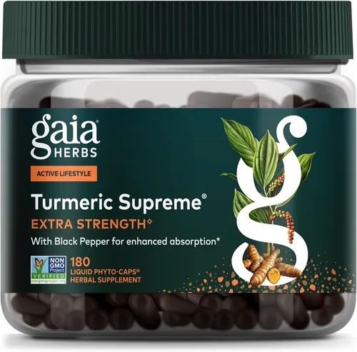 Vista 10 de Gaia Herbs Fito cápsulas de cúrcuma líquida suprema para mayor fuerza, 1, 1 Ayuda a reducir las molestias ocasionales del desgaste normal con 616