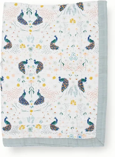 Vista 27 de Little Unicorn Manta de recepción para recién nacidos Ultra suave, tela de muselina multicapa Regalo para recién nacidos y para llevar