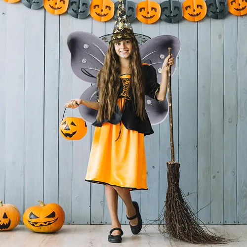 Vista 3 de 6 alas de hada para niñas, alas de mariposa para disfraces de hadas, alas de ángel, disfraces de princesa para Halloween