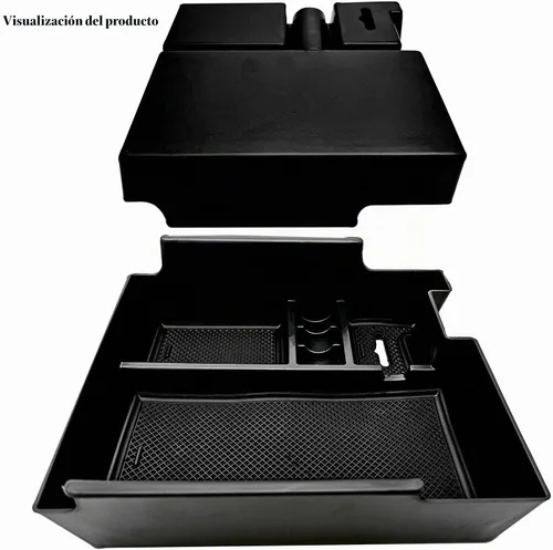 Vista 2 de Organizador de Consola Central Caja de Almacenamiento Interior compatible con Ford Explorer 2019 2018 2017 2016 2015 2014 2013 2012 Accesorios