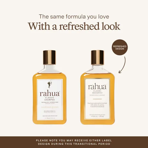 Vista 2 de Rahua Champú clásico para el cabello, 9.3 onzas líquidas, champú con ingredientes orgánicos para mujeres y hombres