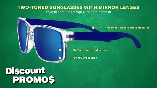 Vista 34 de DISCOUNT PROMOS Gafas de sol con lentes de espejo