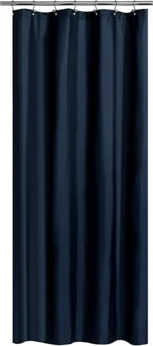 Vista 11 de N&Y Home Cortina o forro de tela para ducha, lavable a máquina, estrecho, negro, de 36 x 72 pulgadas Hotel Quality, Bottom Magnets, Washable