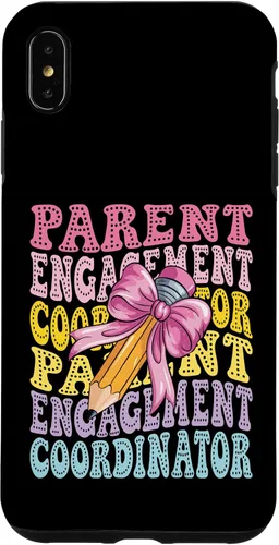 Vista 11 de iPhone XR Parent Engagement Coordinator Family Liaison Back to school Case