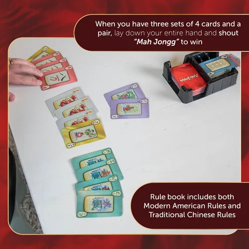 Vista 6 de Continuum Games Juego de cartas Mahjongg Gold Standard Edition
