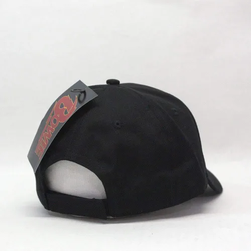 Vista 4 de David Bowie Flash 1978 World Tour Gorra de béisbol oficial ajustable, Gira mundial de 1978