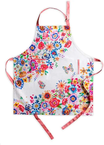 Vista 850 de Maison d' Hermine Delantales para mujer con bolsillo, 100% algodón (27.50 x 31.50 pulgadas)