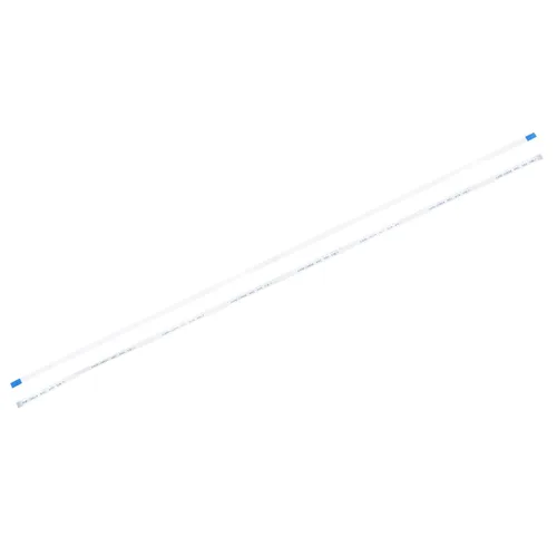 Vista 60 de uxcell Cable plano flexible, 5 pines de 0.020 in de paso de 1.181 in, FPC FFC, cable de cinta flexible para TV LCD, audio para automóvil