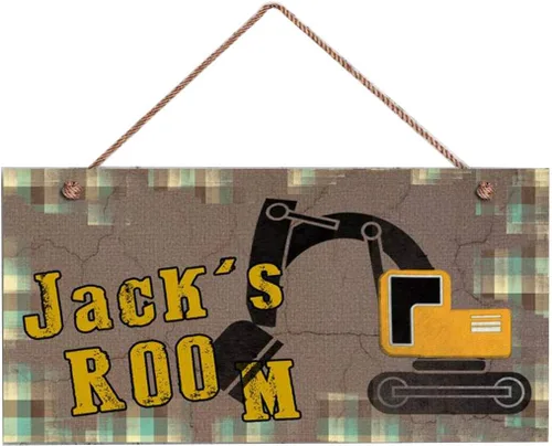 Vista 13 de XIUXZMM Letrero de hipopótamo, letrero personalizado de bosque, nombre del niño, letrero de puerta para niños, decoración de guardería de bebé