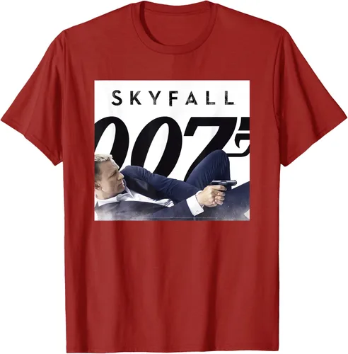 Vista 55 de Official James Bond 007 Camiseta Skyfall, Negro