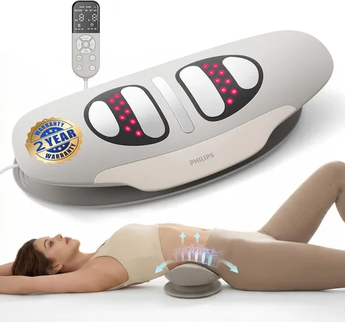Vista 10 de PHILIPS Back Massager with Heat, Deep Tissue Massage Pillow for Relaxation