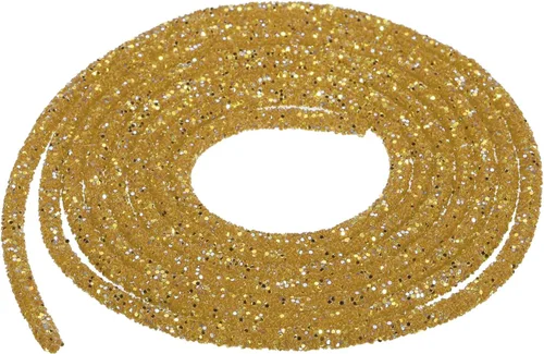 Vista 79 de MECCANIXITY Cuerda de lentejuelas con purpurina de 2.5 yardas, 6mm, 0.24 pulgadas, cuerda de tubo de lentejuelas con diamantes de imitación