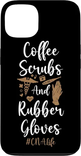 Vista 7 de iPhone 16 CNA Nurse Certified Nursing Assistant Coffee Coffee Scrubs & Case