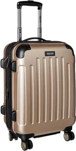 Vista 59 de Kenneth Cole REACTION - Maleta Renegade, ligera, rígida, expandible, de 8 ruedas giratorias, equipaje de viaje, Negro, Juego de 3 piezas
