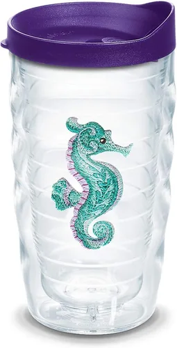 Vista 16 de Vaso surtido de animales tropicales de 16 onzas con tapa, paquete de 4